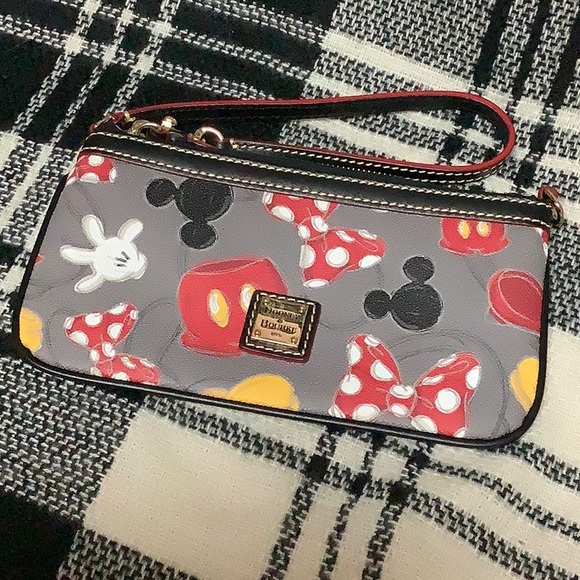 Dooney & Bourke Handbags - Dooney & Bourke Mickey Mouse wristlet